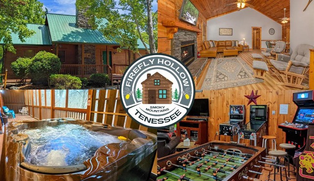 Firefly Hollow Cabin - Smoky Mountains - Soaky Mountain Water Park - Sevierville Convention Center