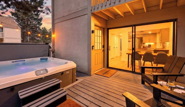Fireplace Condo + Hot Tub + Balcony Views, Near Skiing | Summit Chalet