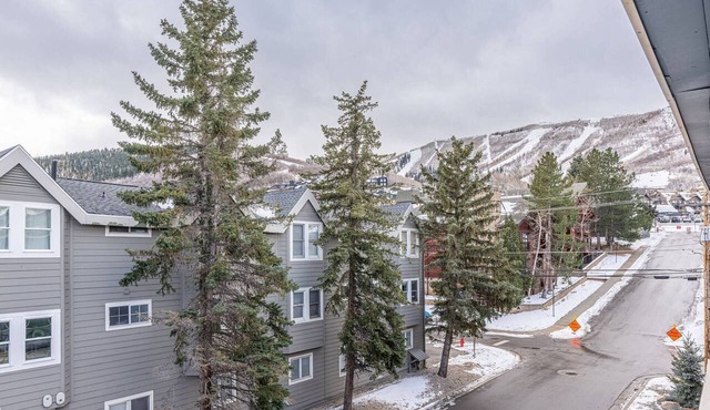 Freshly Updated Top Floor Ski Condo , Walk To Skiing, Hot Tub, Free Shuttle