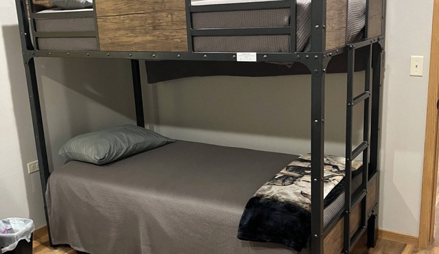 Headquarters Lodge , Pollock’s newest lodging option , completed in January 2025