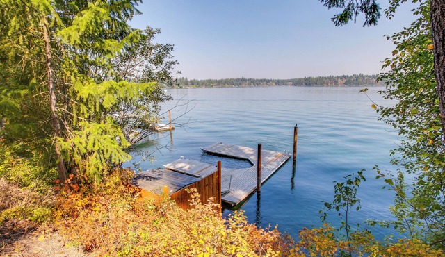 Hillside Home w/Dock ~ 8 Mi to Coeur d'Alene!