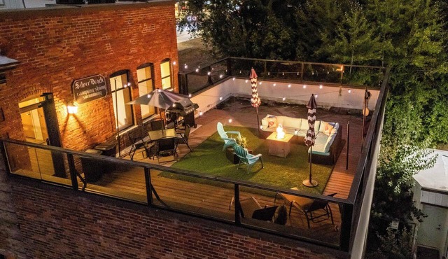 Historic Penthouse Loft | Rooftop Haven