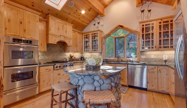 Huckleberry Haven by Tahoe Getaways - Luxury Lake View 4BR in North Lake with Private Hot Tub