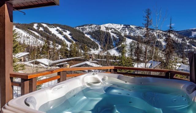 Incredible ski in/ski out access home! Huge views!