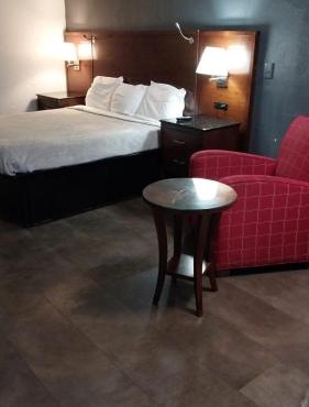 King Bed Hotel Room 143