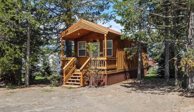 Knotty Bear tiny home 20 miles to West Yellowstone