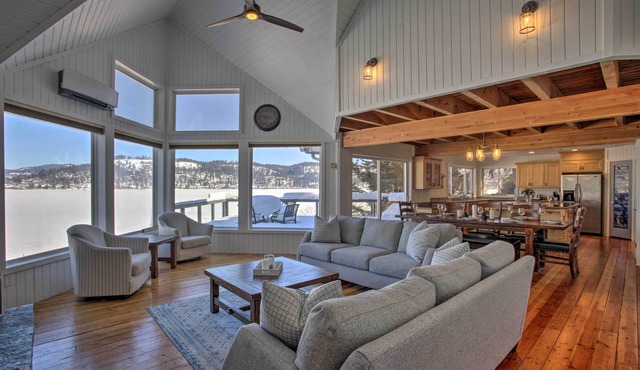 Lakefront Home w/Boat Dock in Coeur d'Alene Area!