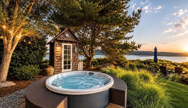 Langley Waterfront Oasis with Hot Tub
