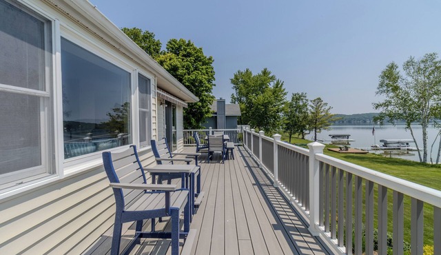 Lovely Views of Lake Leelanau at Bluebird Landing