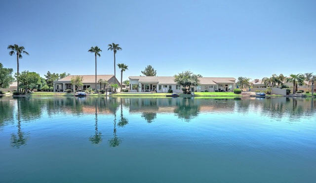 Luxurious Waterfront with a Heated Pool