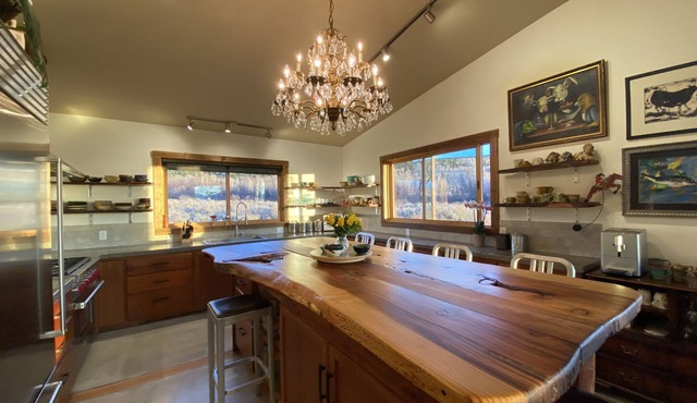 Luxury, custom built home located at the base of the Teton Mountain range.