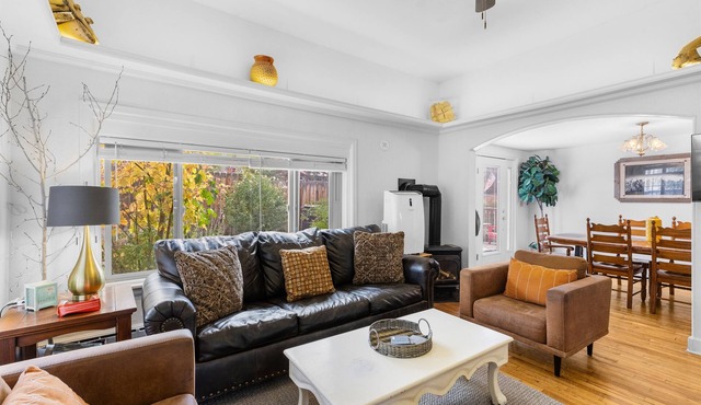 Main Level Haven | Steps from the Hot springs | Sleeps 9