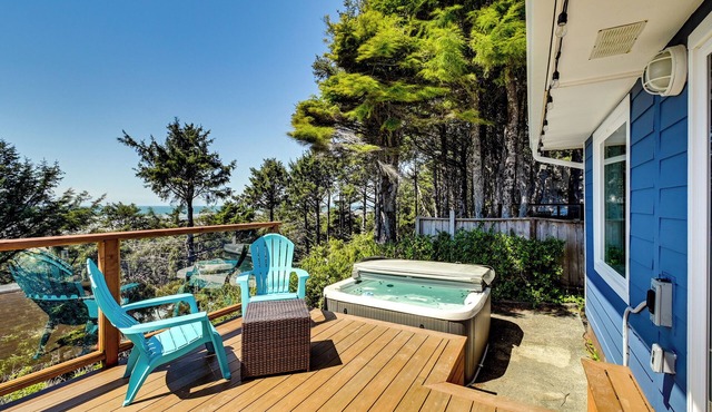 Moclips Home w/Hot Tub & Stunning Beach Views!