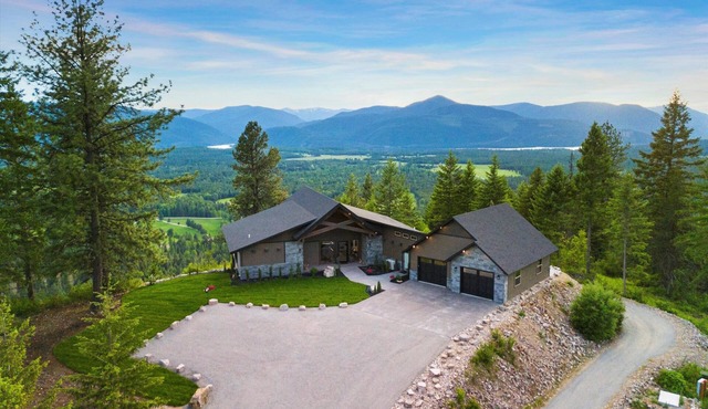 Mountain retreat near Trout Creek MT with hot tub, fire pit and Mountain views