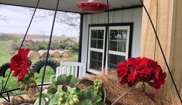 Mulberry Cottage Farm-Stay. A unique farm-stay in Southern Iowa