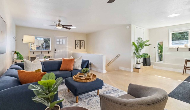 NEW! Euro-Chic Urban Getaway | Light & Bright Space w/Modern Kitchen & Bathroom | Walk to Downtown!