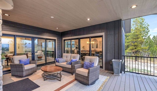 New Luxury Home in a Private Forest Setting