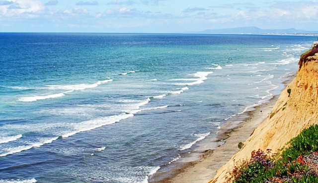 Oceanfront Dolphin Views at the Edge of the USA. 2-Bed 1-Bath Pet-Friendly. in Encinitas