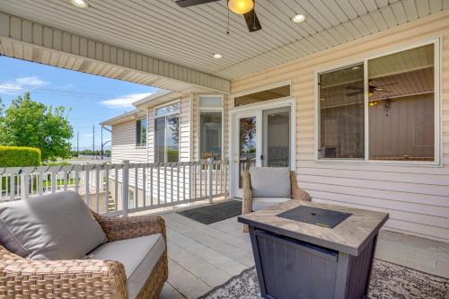 Office, Fire Pit, Deck! Large Rental Near Hill AFB