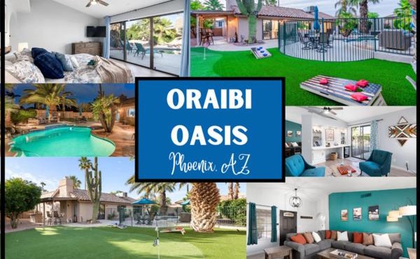 Oraibi Oasis-A Phoenix Paradise- Pool, Spa, Putting Green, EV Charger in Phoenix