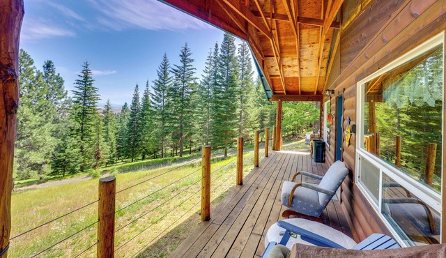Pet-Friendly Cabin on 10 Acres in Joseph: Private!