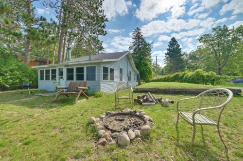 Pet Friendly Mullett Lake Cabin w/Dock!