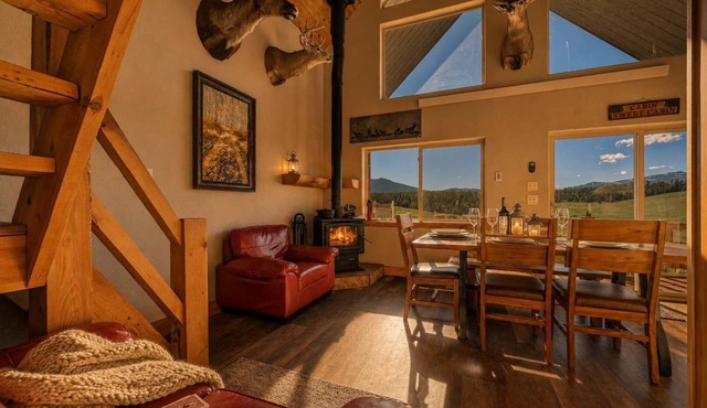 Piton | Secluded Bighorn Mountain Cabin near Buffalo & Ten Sleep WY | Sleeps 11 | ATV & Snowmobile, Hunting & Fishing Basecamp | Pet-Friendly Off-Grid Getaway by Wyo Stays"