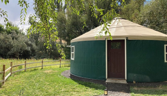 Private yurt perfect for your Magic Valley stay.