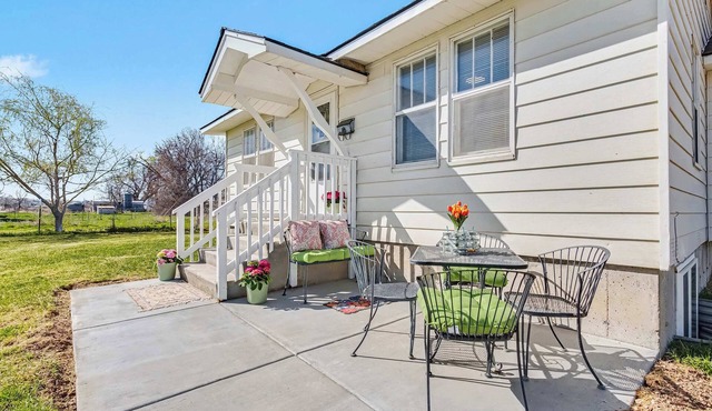 Renovated Farmhouse Retreat | Patio | Peaceful
