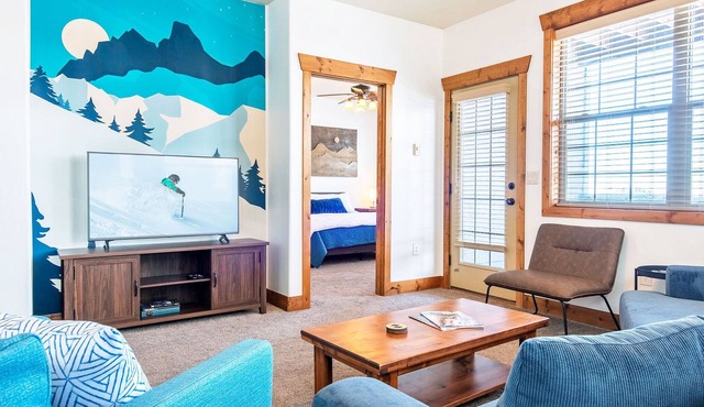 Renovated Ground Floor Condo w/ Custom Teton Decor