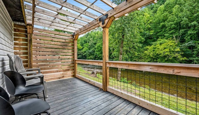 Riverfront w/Grill + Fire Pit | Close to GSMNP!