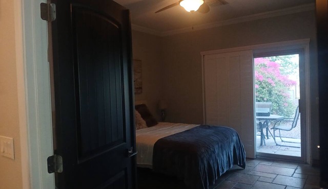 Serene Golf Course Suite with Private Bedroom, Bath + Heated Pool & Spa.