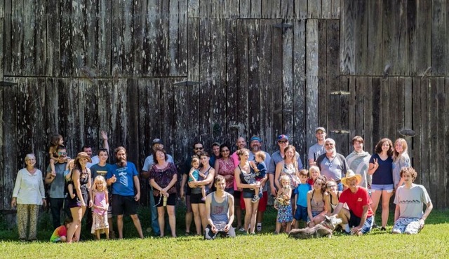 Shaggy Bark Camping9. A more private camping experience. The 75 acre Walker Farm