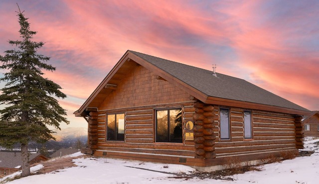 Ski-In/Out Mountain Cabin Home! Private Hot Tub, Stunning Views, 7min Drive to R