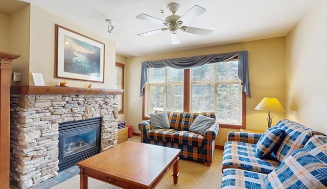 Ski-in - ski-out condo with mountain view shared hot tub pool & resort amenities