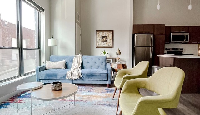 Sleepover: Breathtaking 1BD/1BA - Downtown Des Moinesn