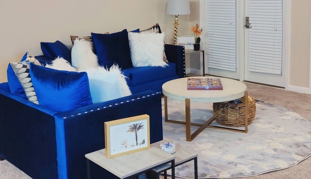 Spacious 2BR 2BA apartment with luxury amenities