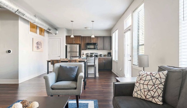 Stay Downtown! Modern Indy Condo w/Free Parking