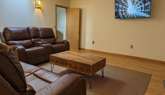Step into a welcoming embrace of comfort and scenic tranquility as you explore this inviting 2-bedroom hotel apartment along the Gunnison River in Delta, CO.