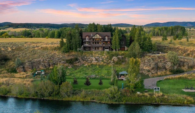 Stonefly Lodge | Riverfront Luxury, Sleeps 41, Hot Tub, Game Rooms!