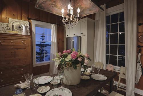 Storybook family cottage perched atop Penn Cove
