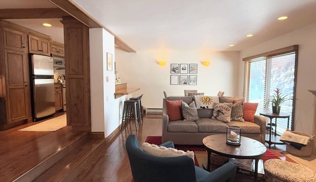 Sun Valley Amenities! Remodeled ski in-ski out condo with pool and hot tub!