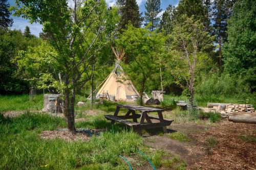 Teepees by the River, Garden Valley, Idaho