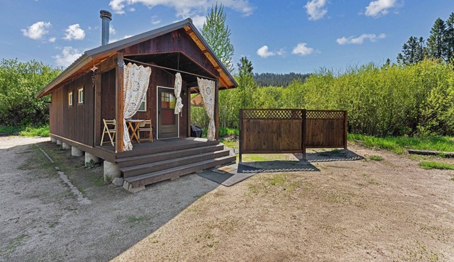 Tiny Cabin in the Mountains