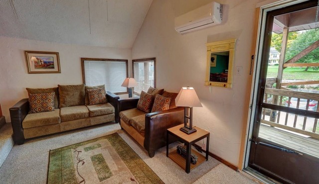 Upper Level Loft in Downtown Suttons Bay Across the Street From Beach and Marina