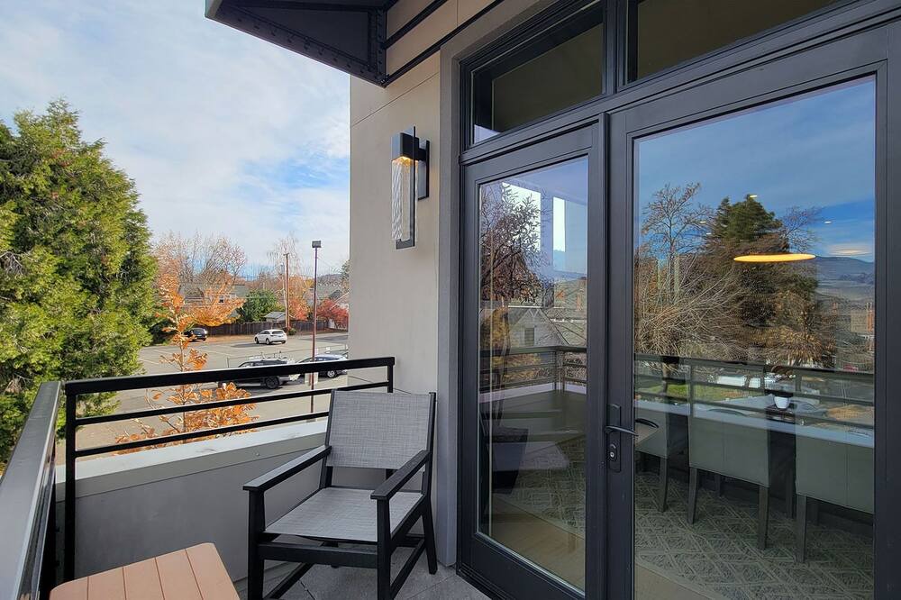 Photo of Patio Balcony in Historic Railroad District
