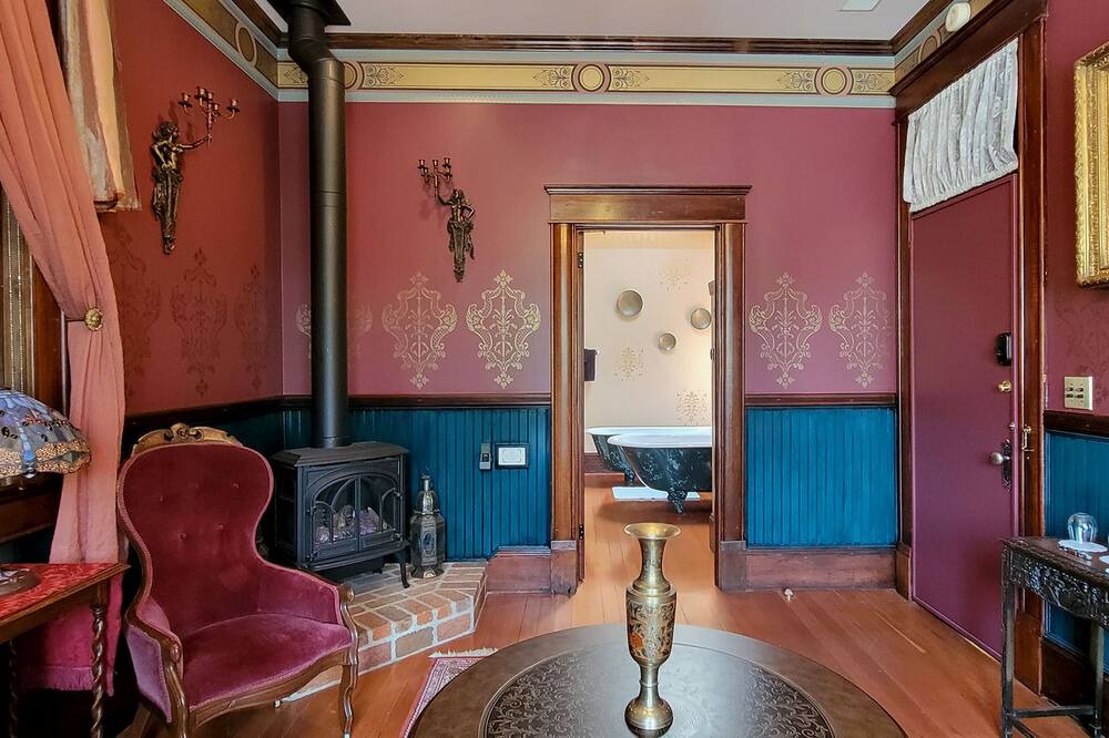 Photo of Bathroom in Historic Railroad District