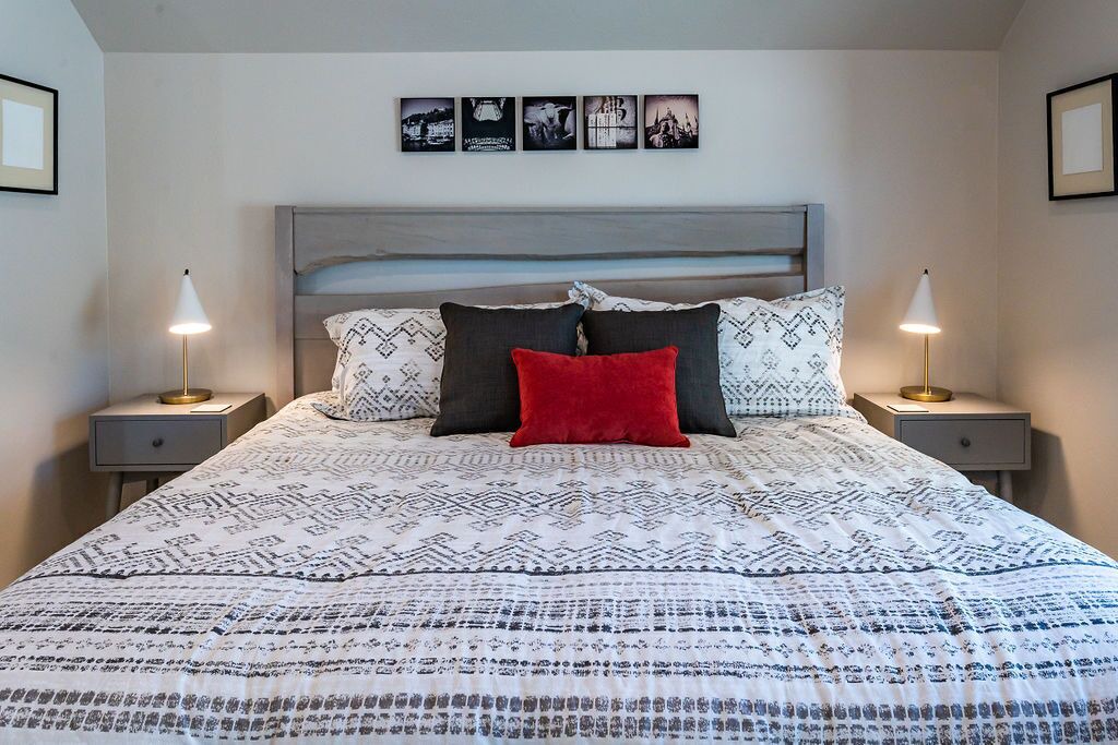 Photo of Bedroom in Historic Railroad District
