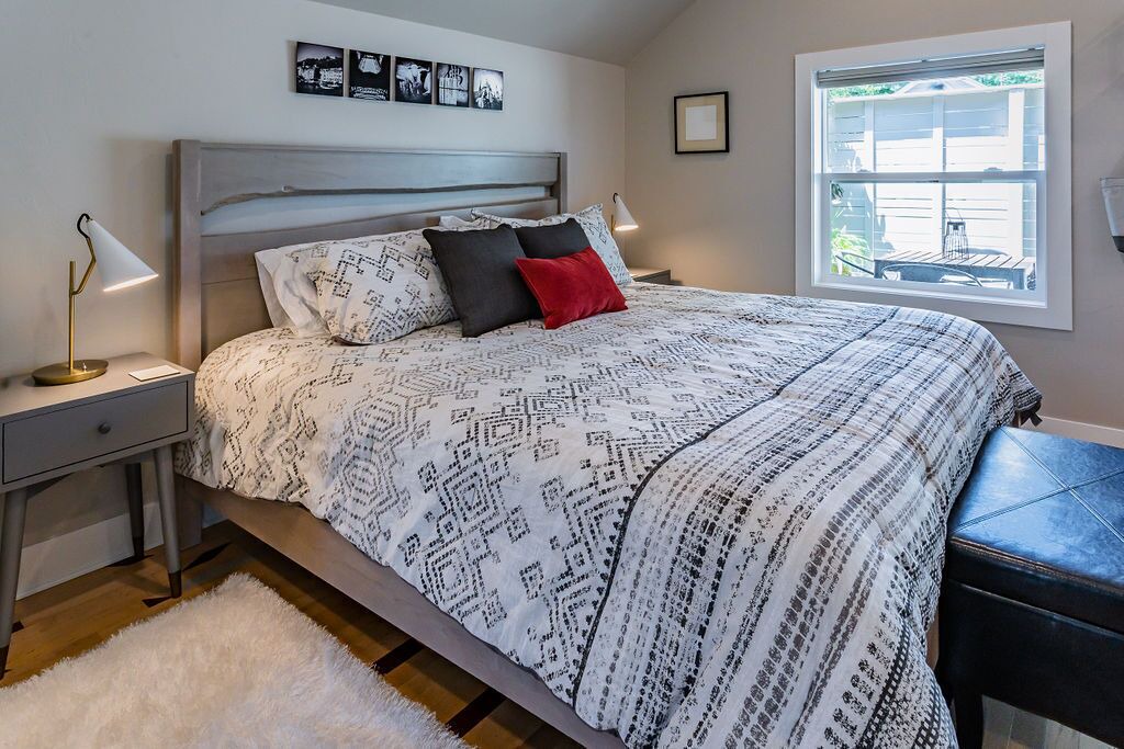 Photo of Bedroom in Historic Railroad District