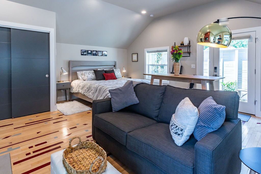 Photo of Bedroom in Historic Railroad District